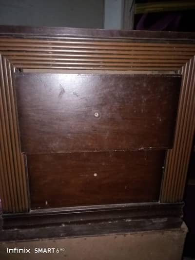 king side bed set with side table urgent sale
