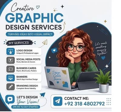providing graphic designing services