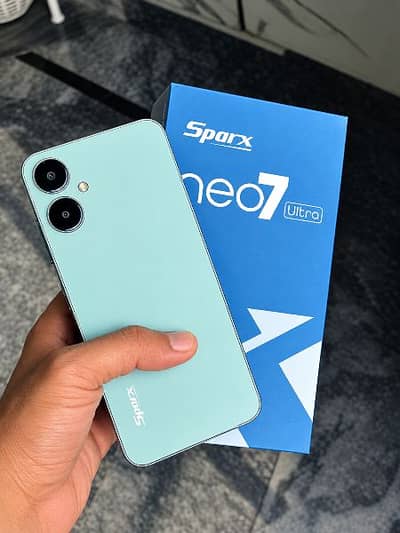 sparx neo7 ultra 6gb 128gb with box exchange possible 03064178199
