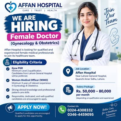 Female doctor gyne and obs