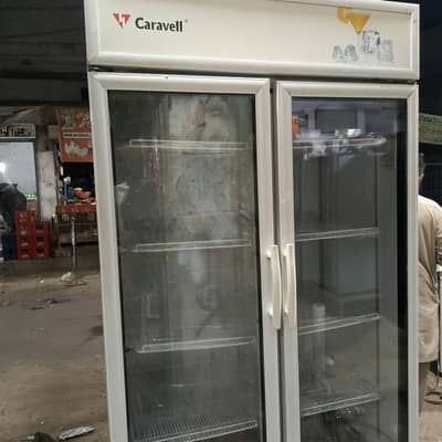 Caravell Double Door Glass Display Chiller for Sale