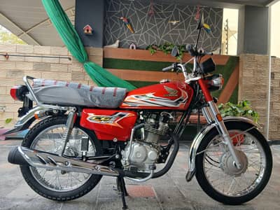 Honda CG125 2026 Model Open Letter Open Invoice