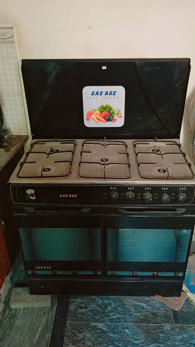 Gas Age 5-Burner Cooking Range