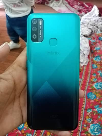 infinix hot 9play 3ram 64 momery all okay