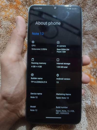 Sparx Note 12