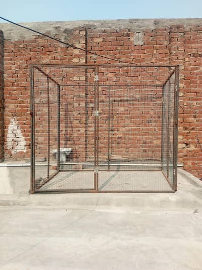 Fold able Cage for hensمرغیوں کےلیئے فولڈ ہونے والا پنجرا