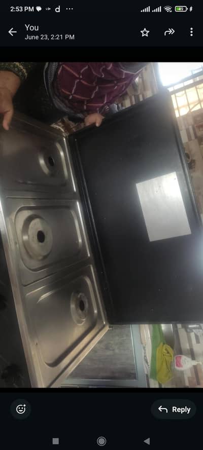 stove with oven
