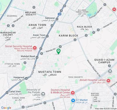 5 Marla Plot available for Sale in Mustafa Town (30 Feet Road Facing park)