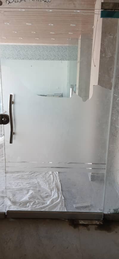 Glass door