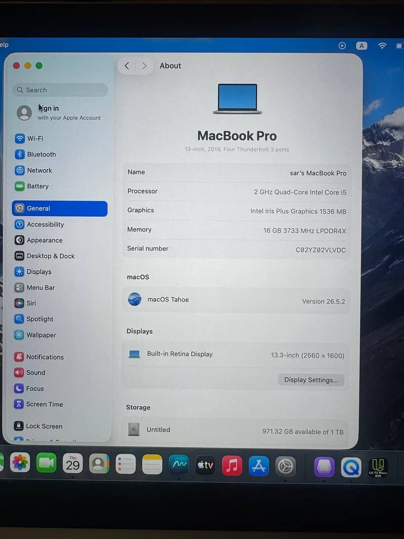 MacBook pro 0