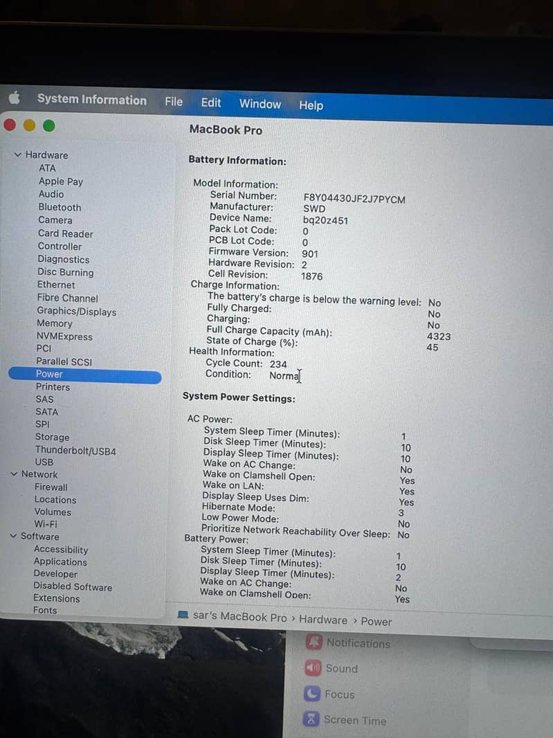 MacBook pro 1
