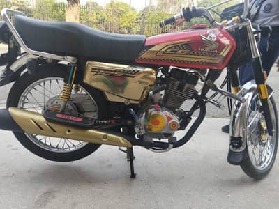 Honda 125 Selfstart Model 2025 Good Condition Home Use