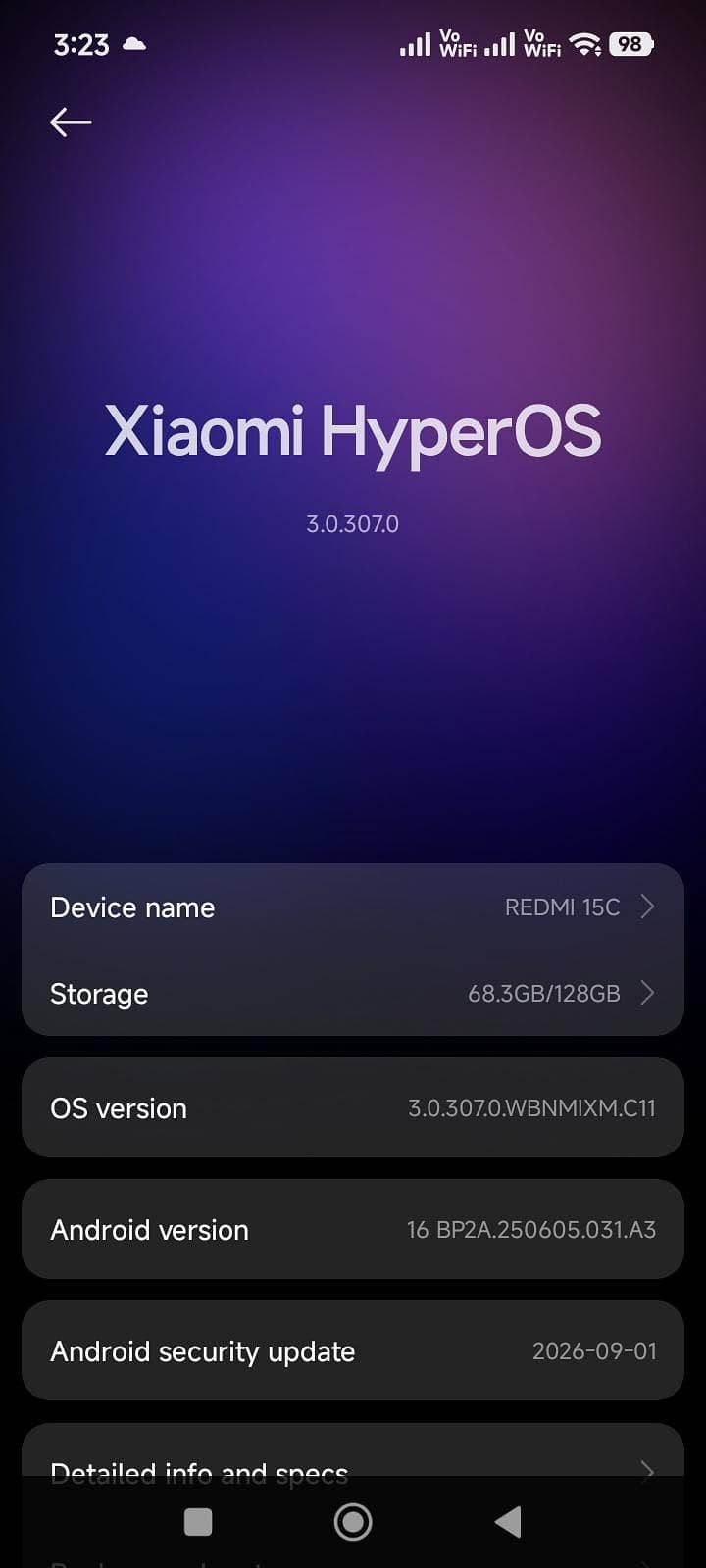 REDMI 15C 6