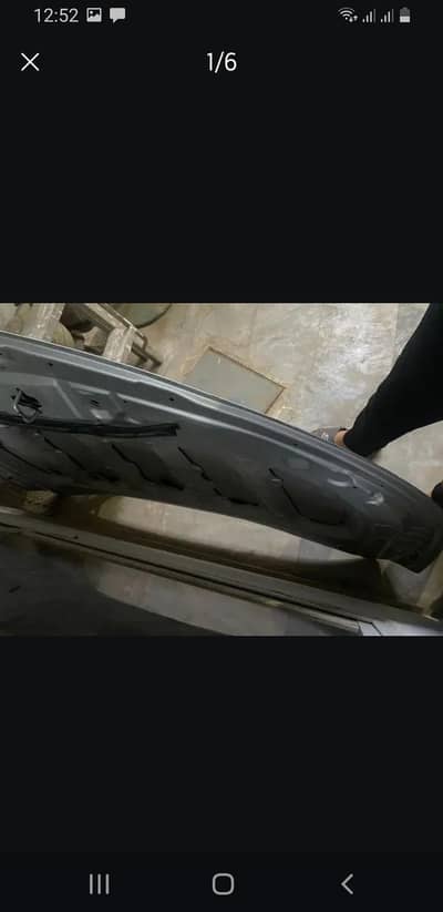 Toyota corolla GLI 2017 bonnet