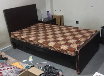 Bed and Side table for sale