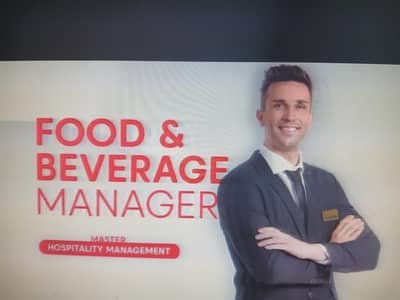 F&B Manager for 4 star hotel