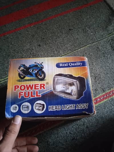 motorcycle CD 70 headlights