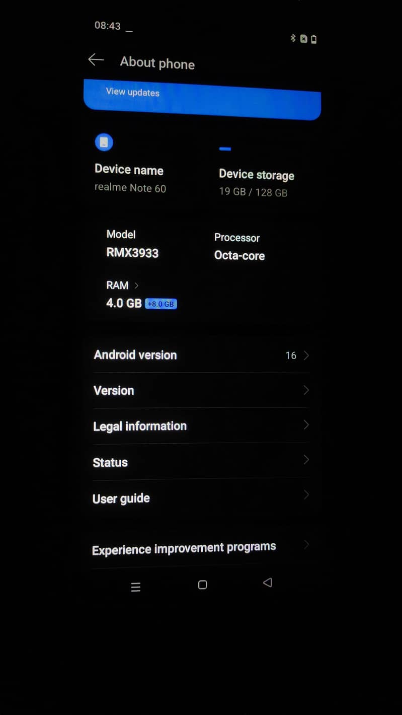 Realme Note 60 8