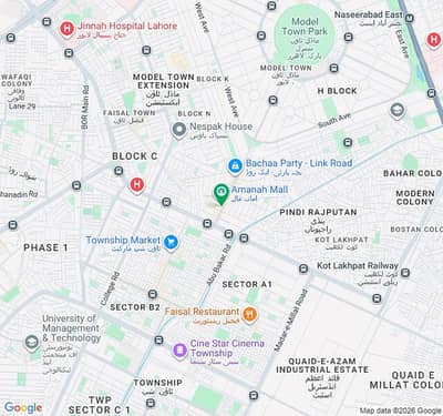 Modal TWON LINK ROAD 1 KANAL UPER PORTION 2 bad for rent