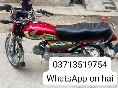 honda CD 70cc bike for sale