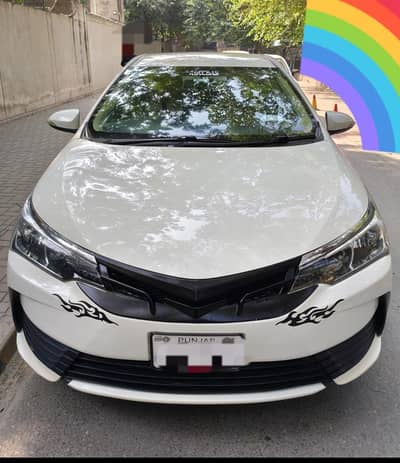 Toyota Corolla GLI Manual 2019 (Normal White)-Total Genuine