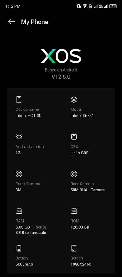 Infinix Hot 30 sale and exchange offer