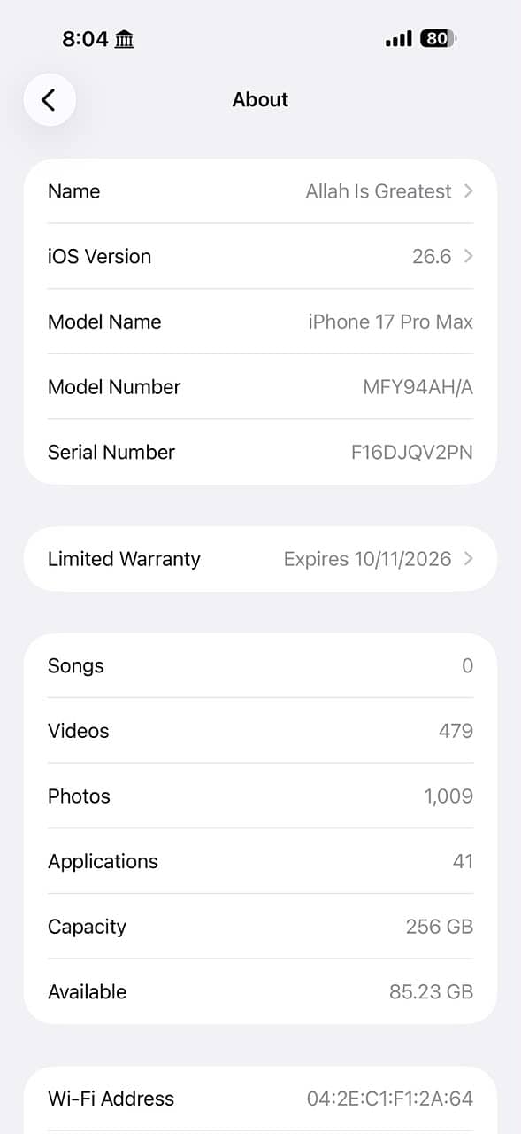 Apple iPhone 17 Pro Max 1