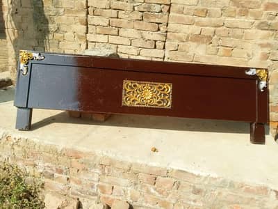 Double bed with mettres