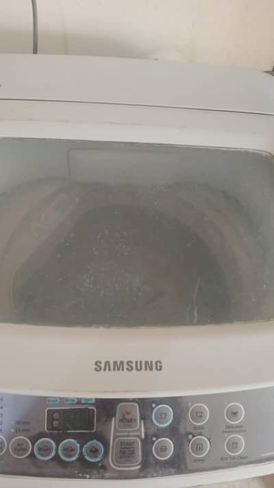 samsung 7 kg, fully automatic body damaged due to rust