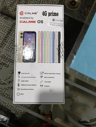 Calme 4G Prime (2 in 1) Touch & Type