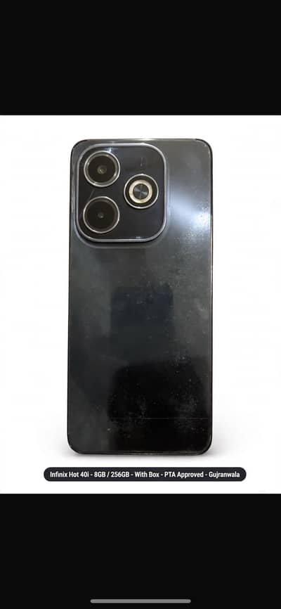 Infinix hot 40i ram 8/256 Pta Approved 10 /9 Gujranwala