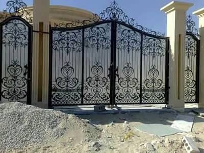 Modern Gates And railing design and all welding work insaf fabricators