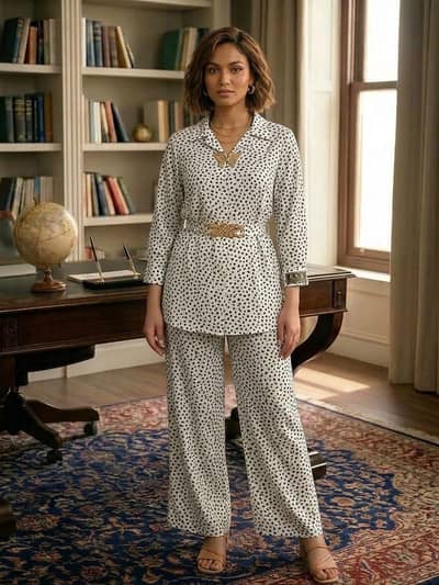 2 piece top ND trouser