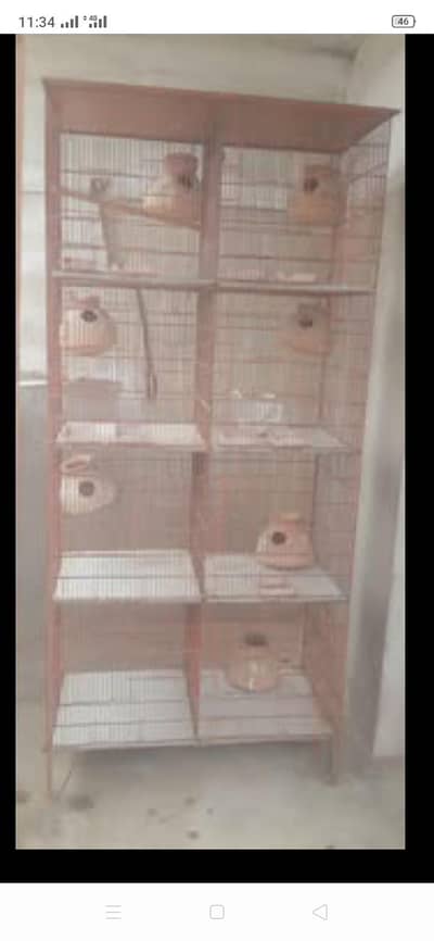 iron birds cage urgent sale good looking