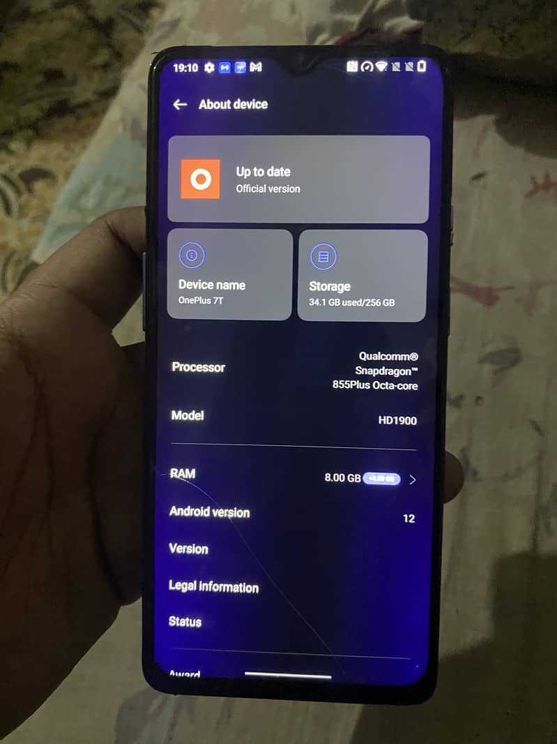 One Plus 7T 1