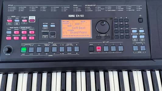 Korg Ek 50 HIGHLY PROFESSIONAL KEYBOARD HAVING indian rhythms and