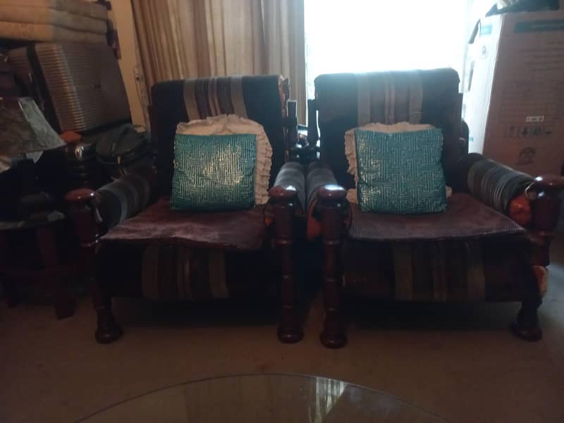 Solid wood Sofa Sets 2