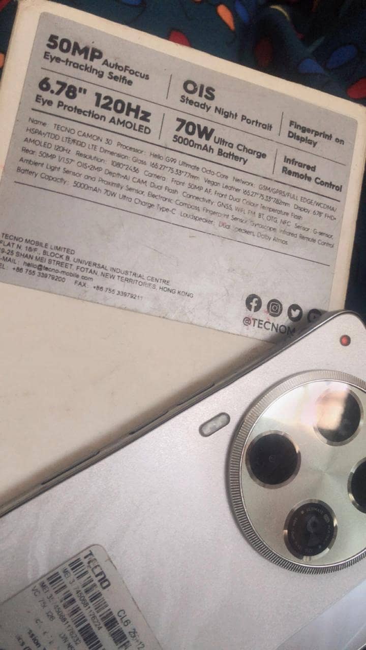 Tecno CAMON 30 1