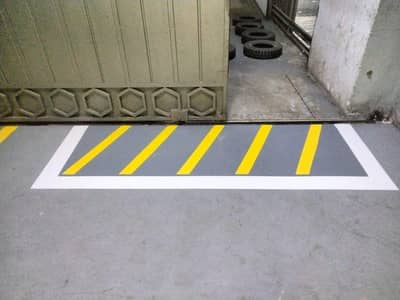 road marking and epoxy dico paint work