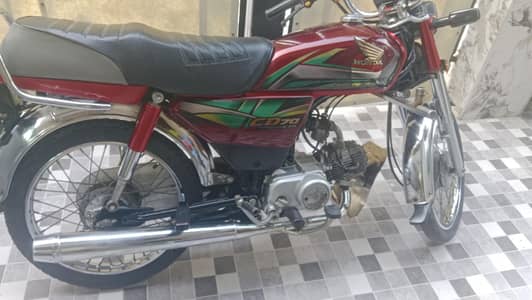 motorcycle HONDA 70