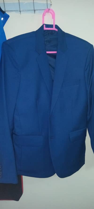 Brand new navy blue dress coat - American mall stitched