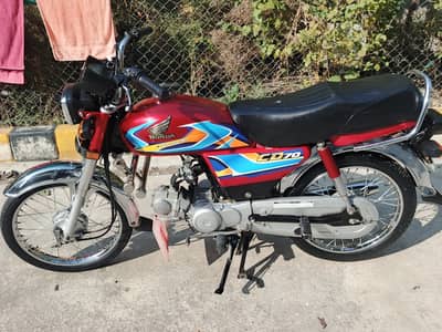 HONDA 70 2025/26 Location Blue Area Contact 03150514689
