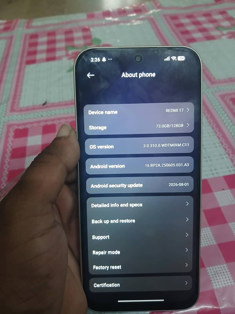 Redmi 17 4