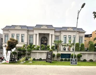 2 Kanal Brand New Spanish Design Most Beautiful Fully Furnished Bungalow 2 Servant Quarter In Basement For Sale At Prime Location Of Dha Lahore Near To Park Masjid & Commercial Market