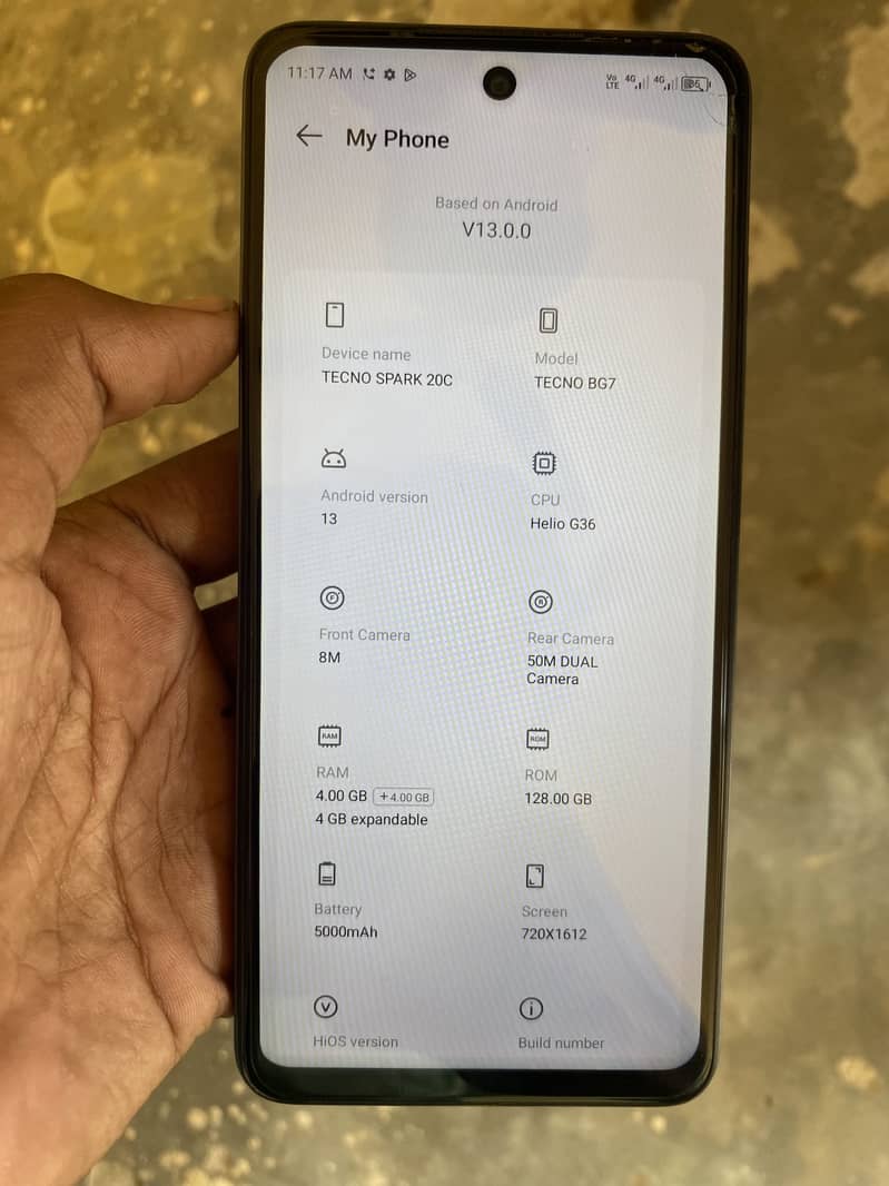 Tecno Spark 20C 1