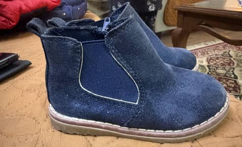 Suede chelsea ankle boots
