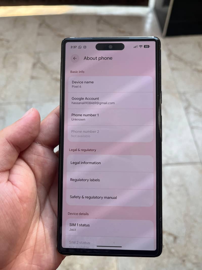 Google Pixel 6 3