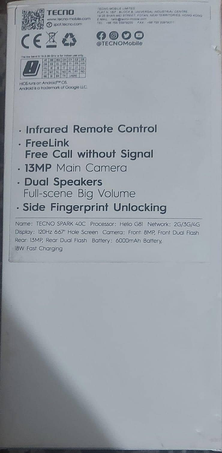 Tecno Spark 40C 3