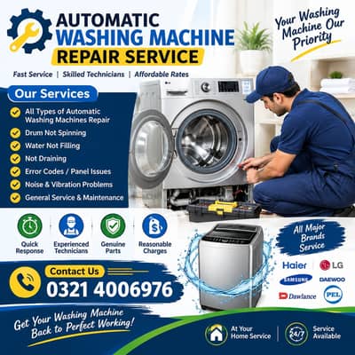 Automatic Washing Machine Repair Service