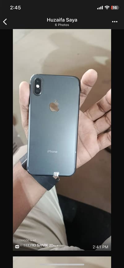 Iphone x pta approved official 64 gv